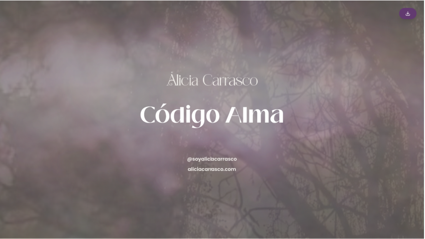 26 Alicia Carrasco - PORTADA - Código alma- integra paso a paso todas las inteligencias disponibles